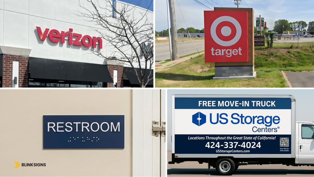 Channel Letters, Monument Signs, ADA signs and Vehicle Wraps