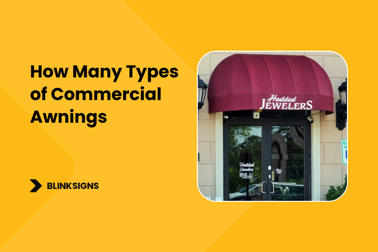 How Many Types of Commercial Awnings