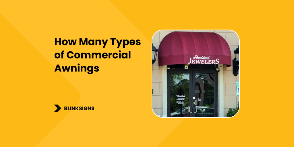 How Many Types of Commercial Awnings