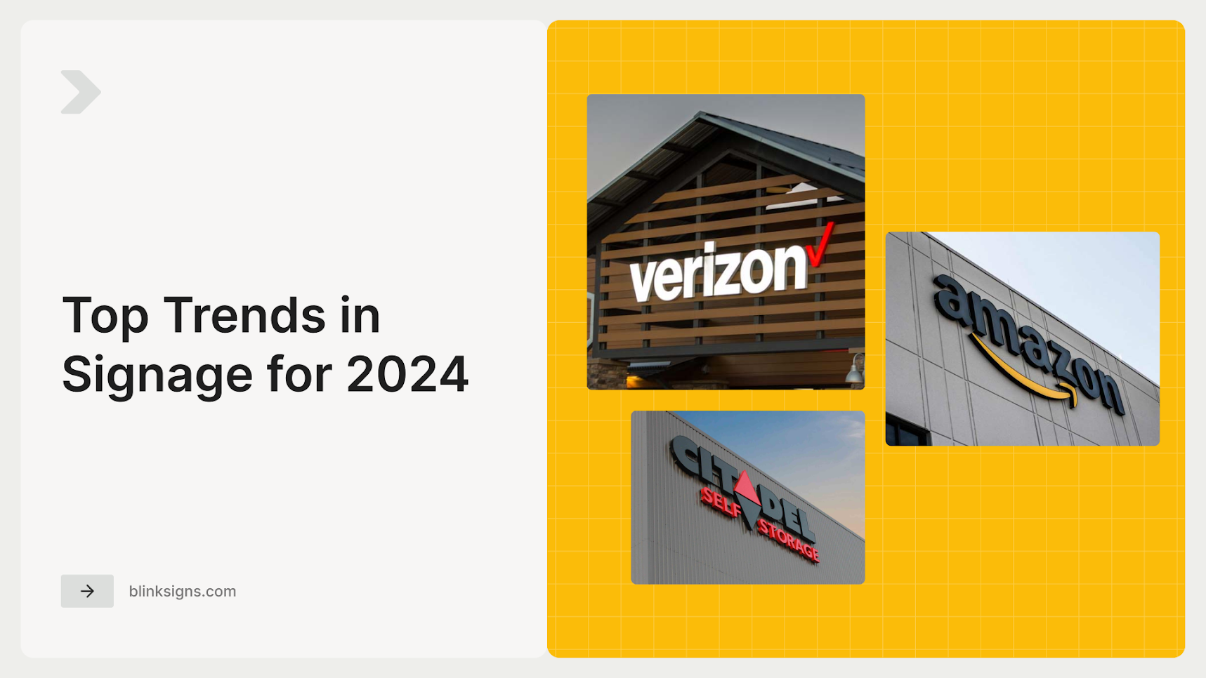 Top Trends in Signage for 2024