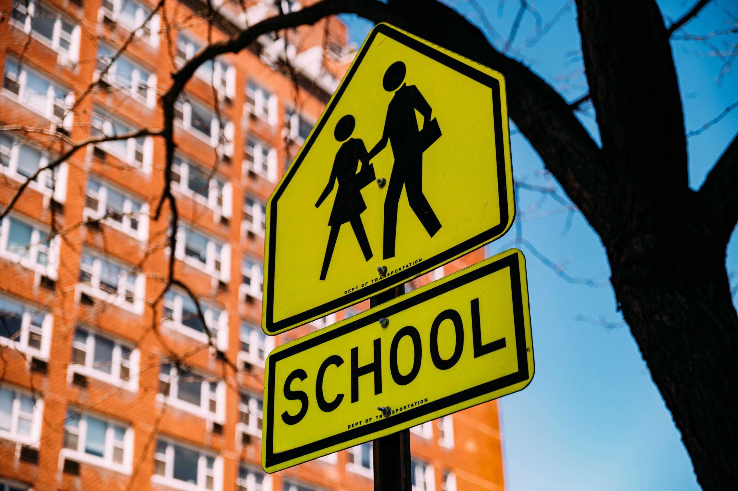 School crossing signs