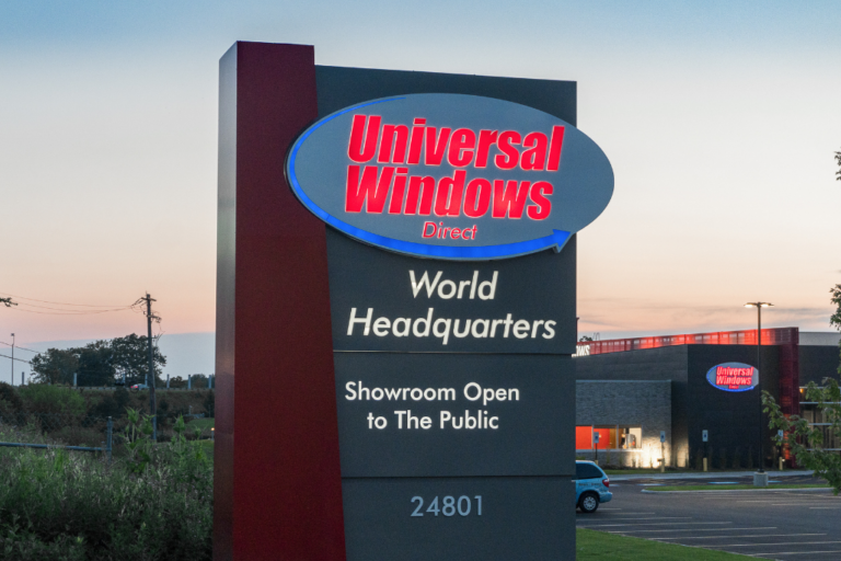 Universal Windows Direct Signage by BlinkSigns
