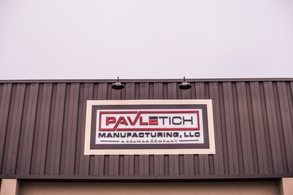 Pavletich Exterior Sign