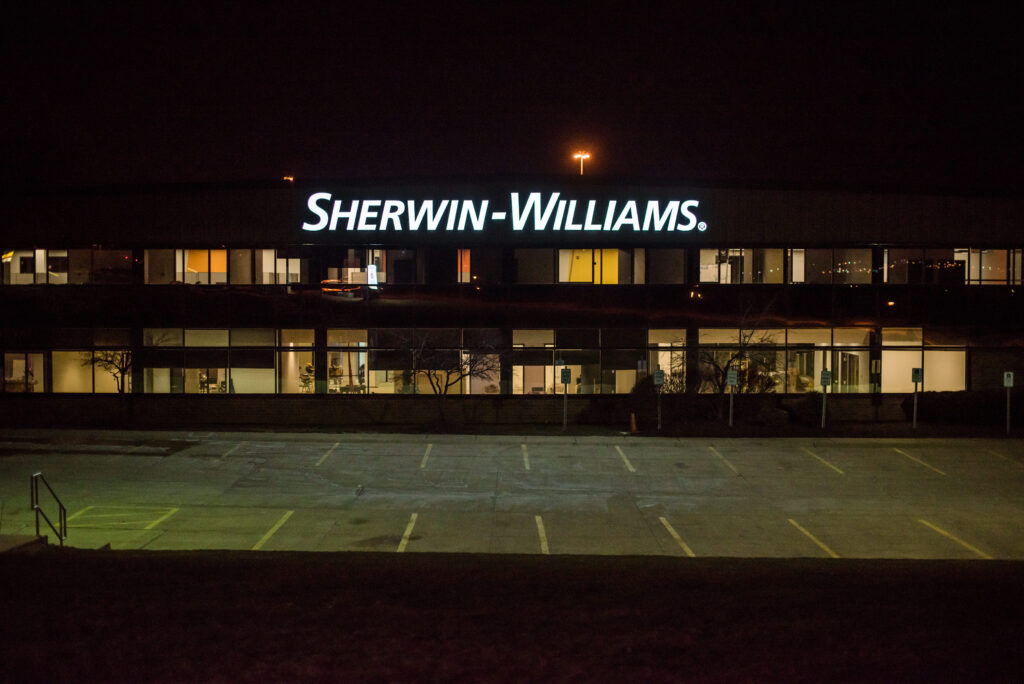 Sherwin Williams Signage