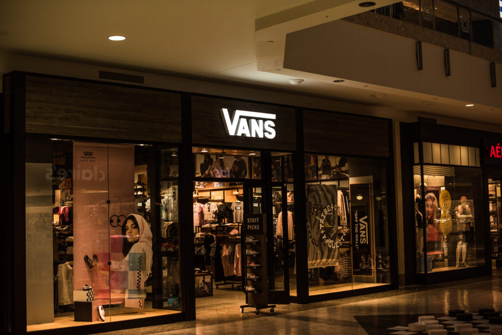 Storefront Sign Vans