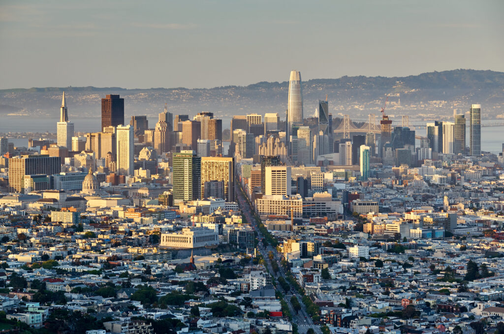 san francisco skyline california