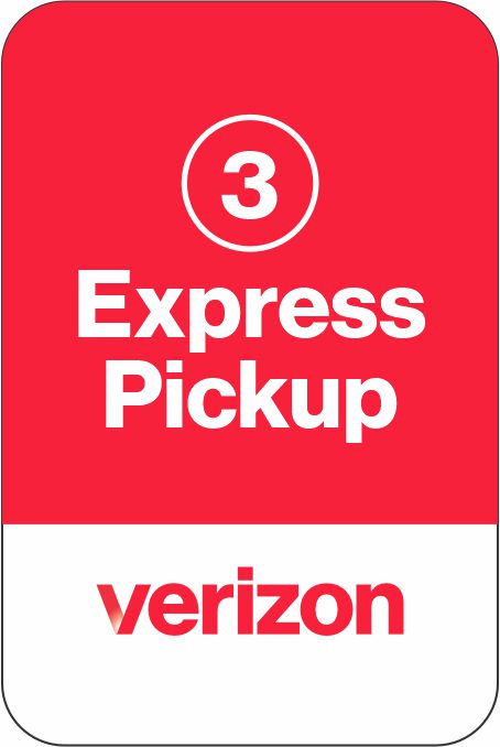 Express Pickup 3 Verizon Parking Sign