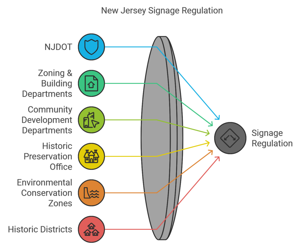 New Jersey Signage Regulation