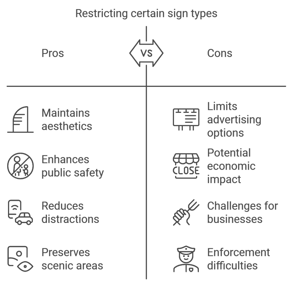 Prohibited Signs Along Highways