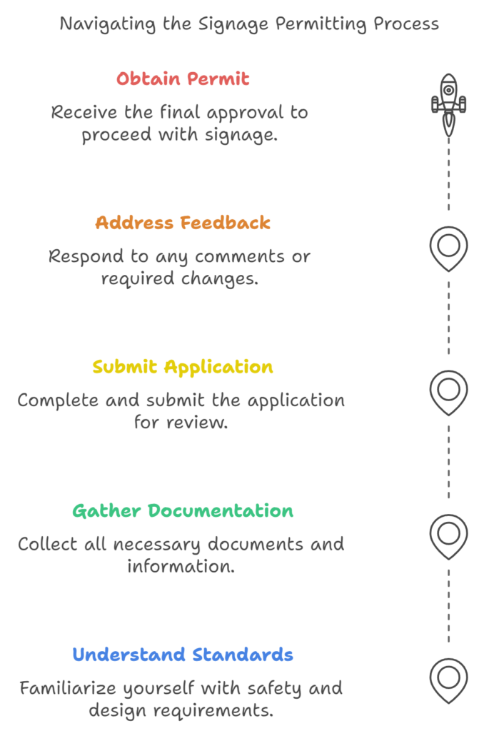 Signage permitting process in Colarado