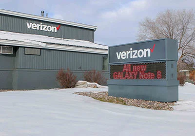 verizon digital signs