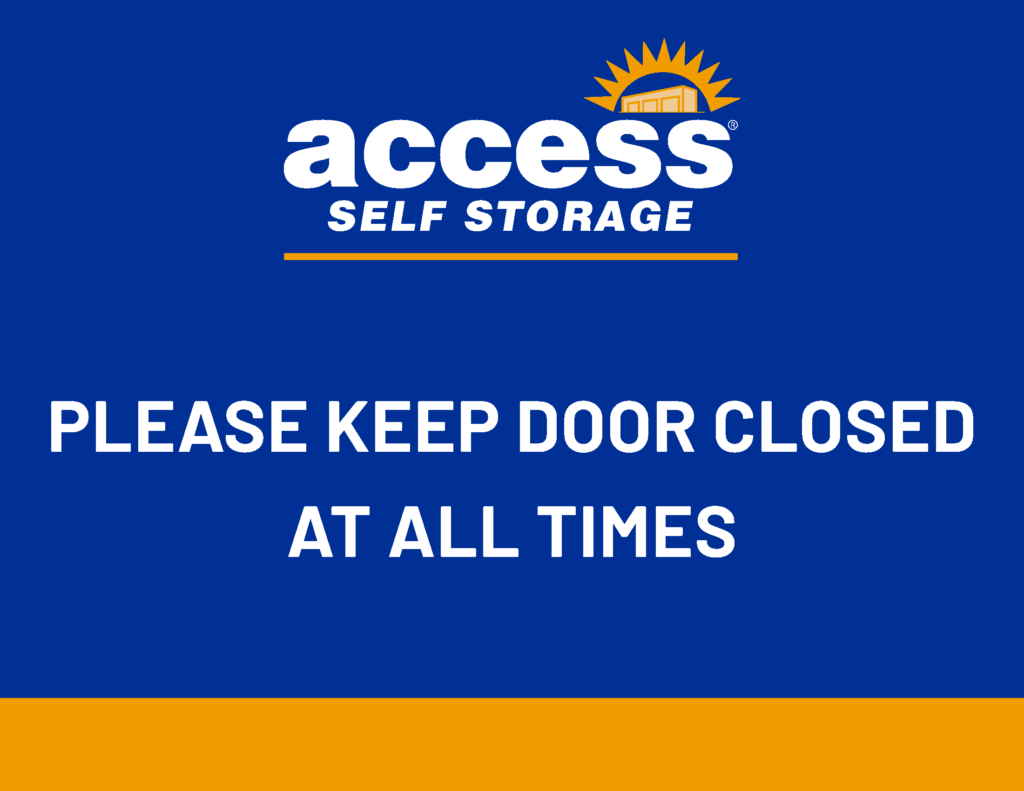 Keep doors closed - AP - 8.5x11