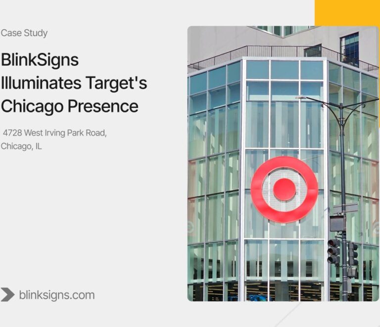 Featured Image: BlinkSigns Illuminates Target's Chicago Presence