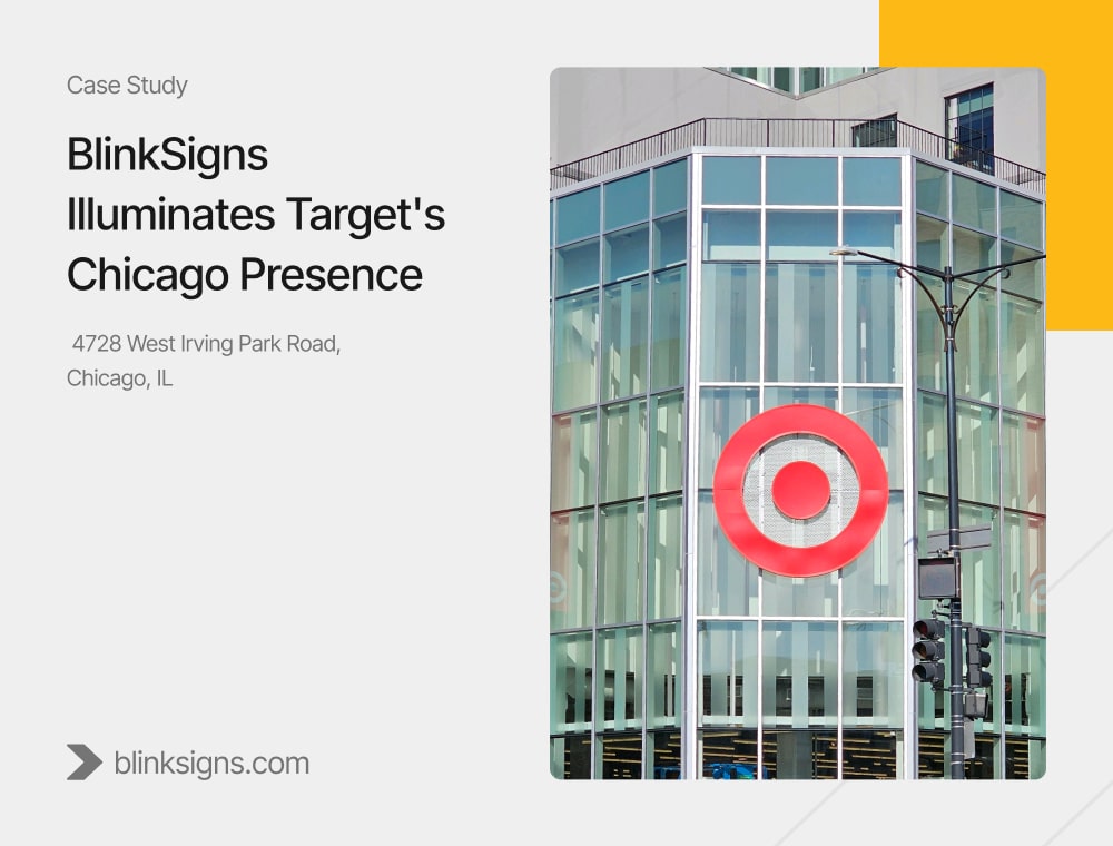 Featured Image: BlinkSigns Illuminates Target's Chicago Presence