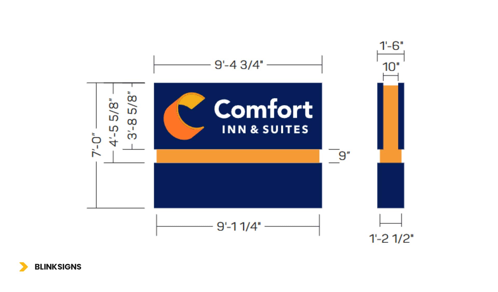 Comfort Inn & Suites Drawing by BlinkSigns