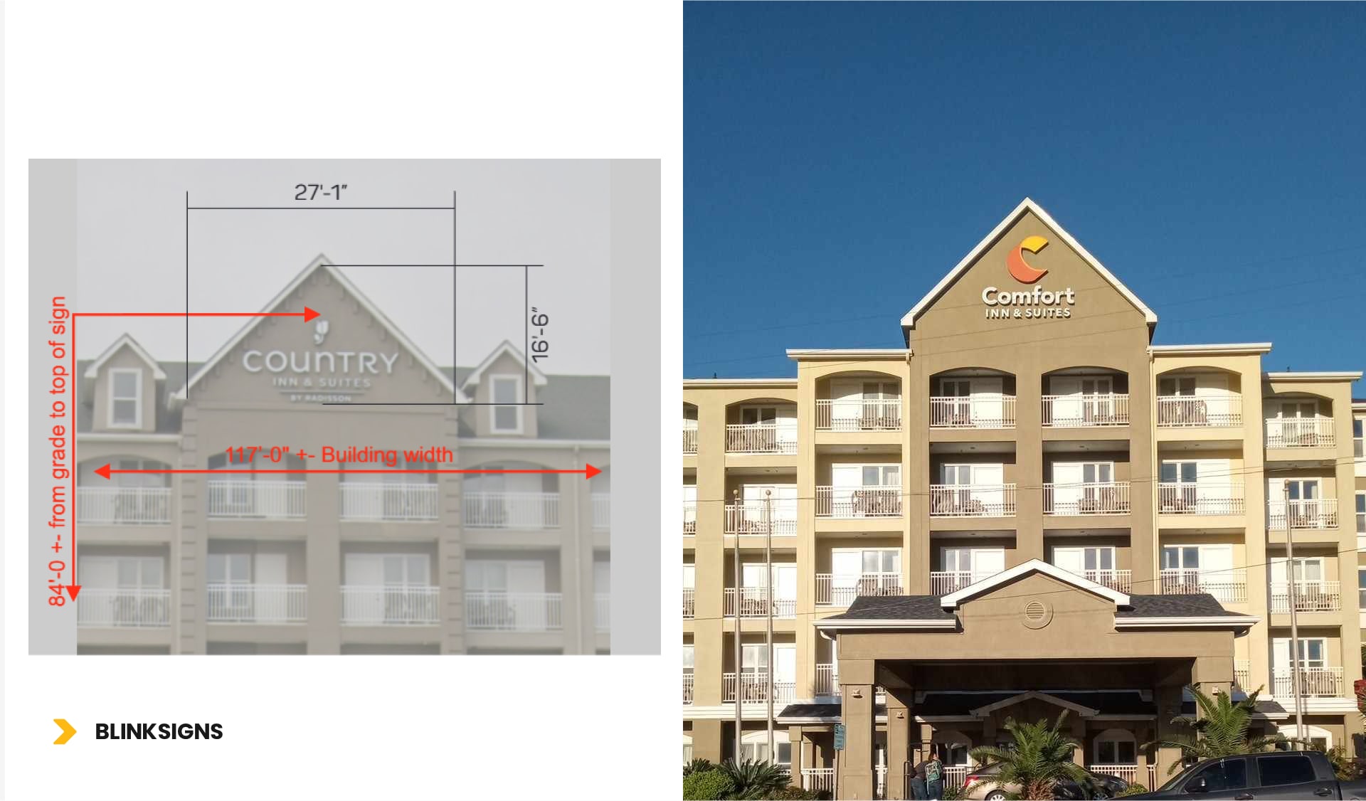 Comfort Inn & Suites_Channel Letters by BlinkSigns