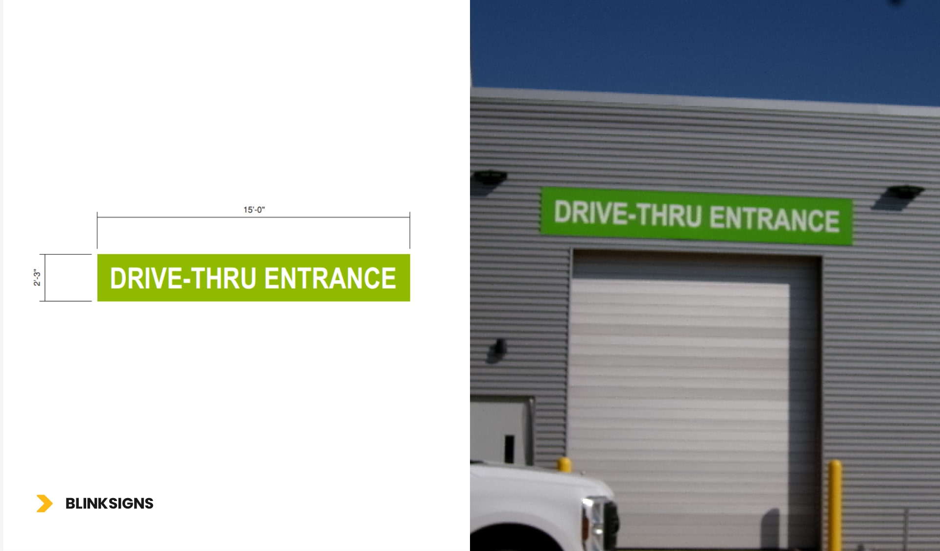 Extra Space Storage_Aluminum Panel Signs by BlinkSigns