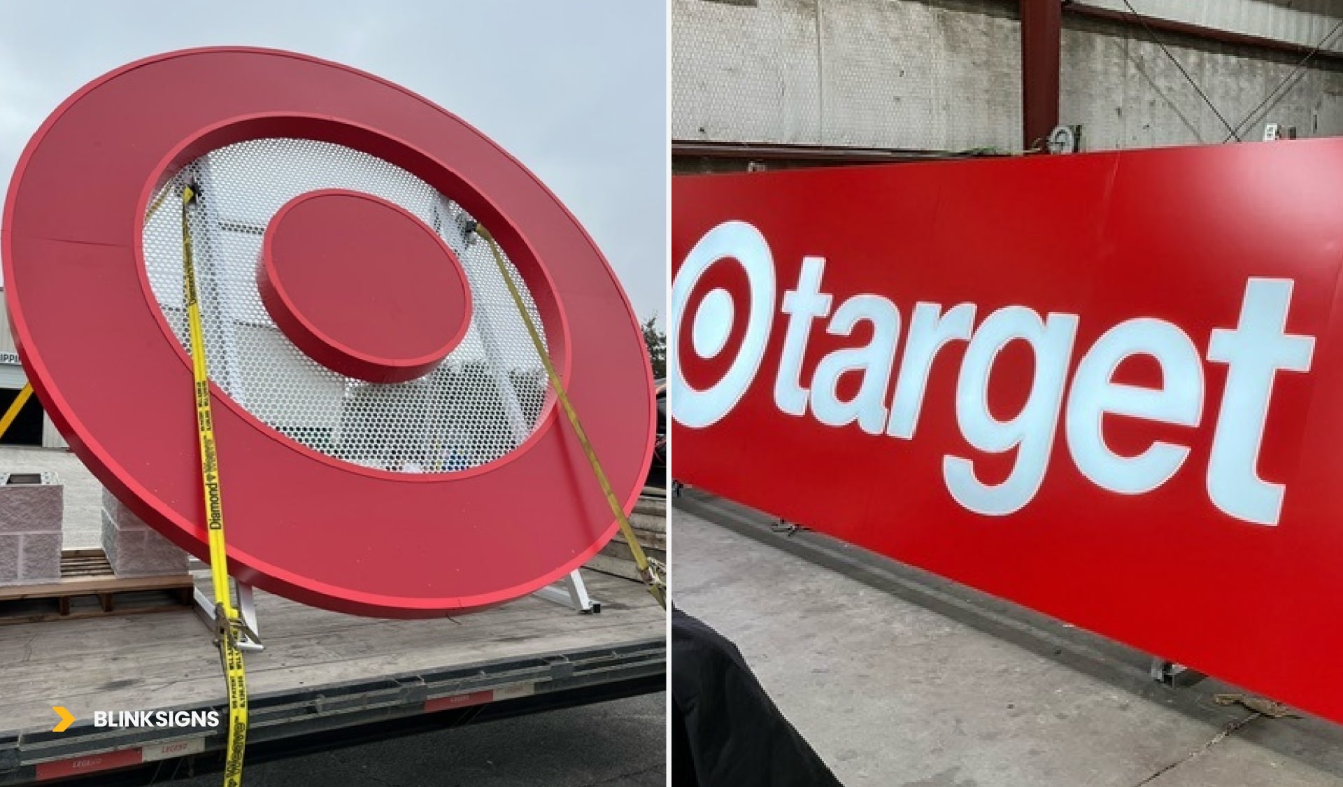 Target Corporation Engineering and Installation by BlinkSigns