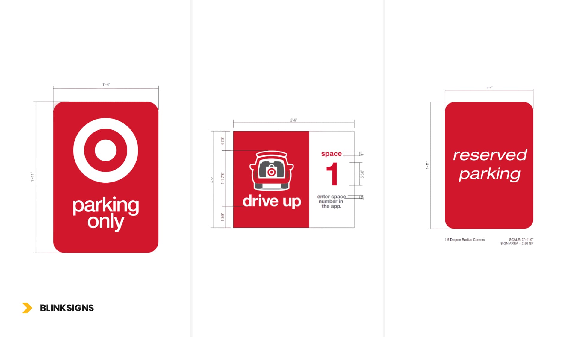 Target Corporation Interior and Wayfinding Signage by BlinkSigns