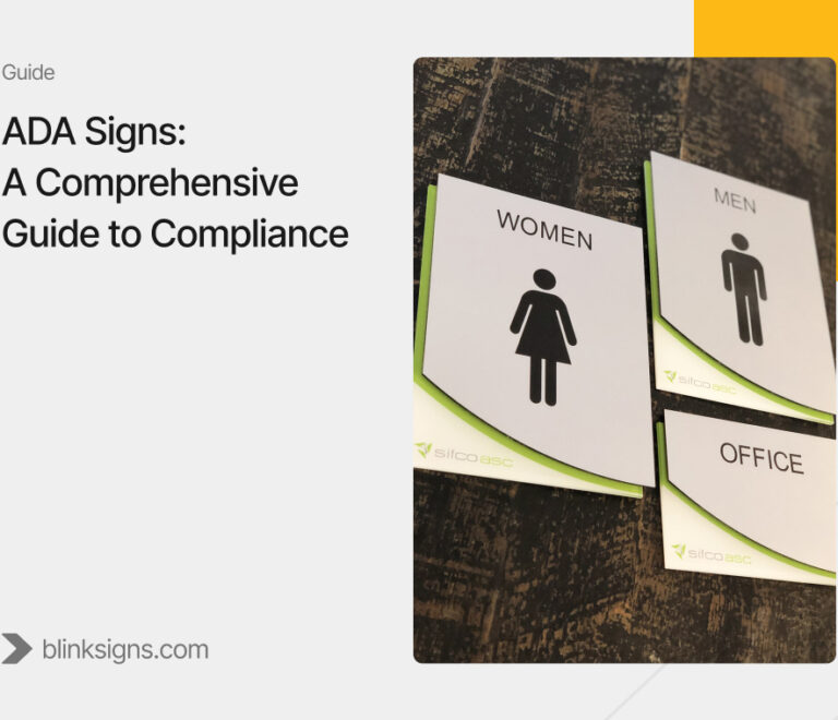 ADA Signs: A Comprehensive Guide to Compliance