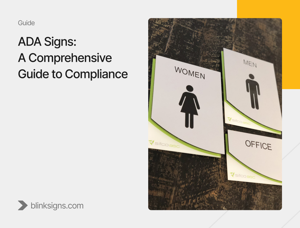 ADA Signs: A Comprehensive Guide to Compliance