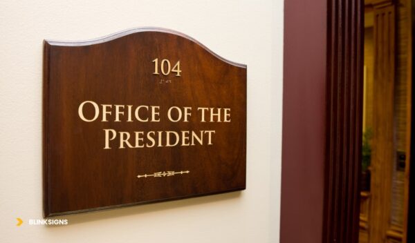 Identicator Sign The Ultimate Guide to Architectural Signage | BlinkSigns