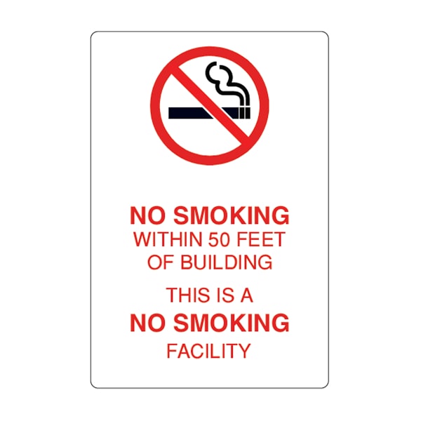 No Smoking Signs