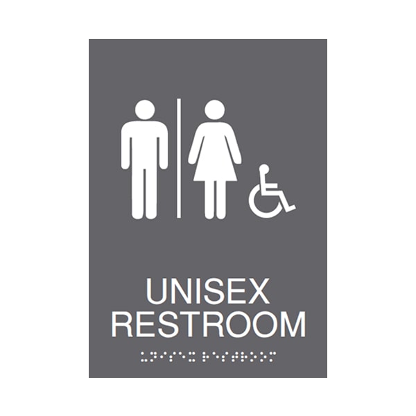 Unisex Restroom Signs