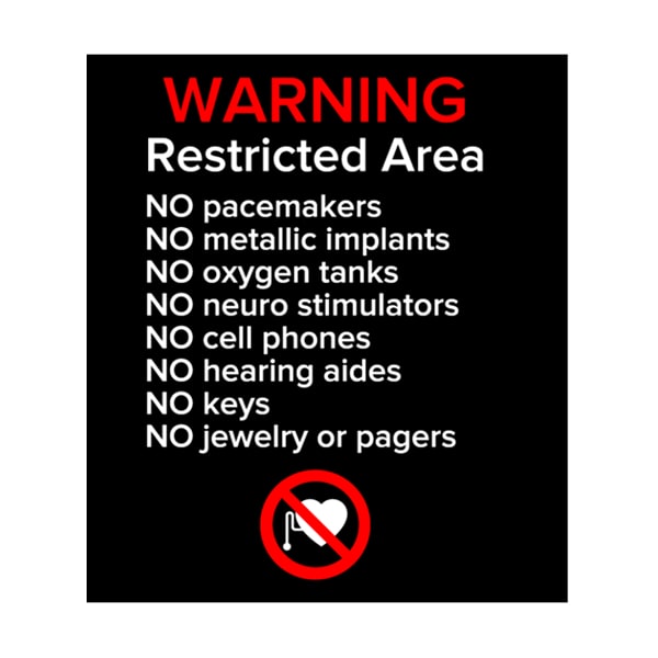 Warning Restricted Area Signs