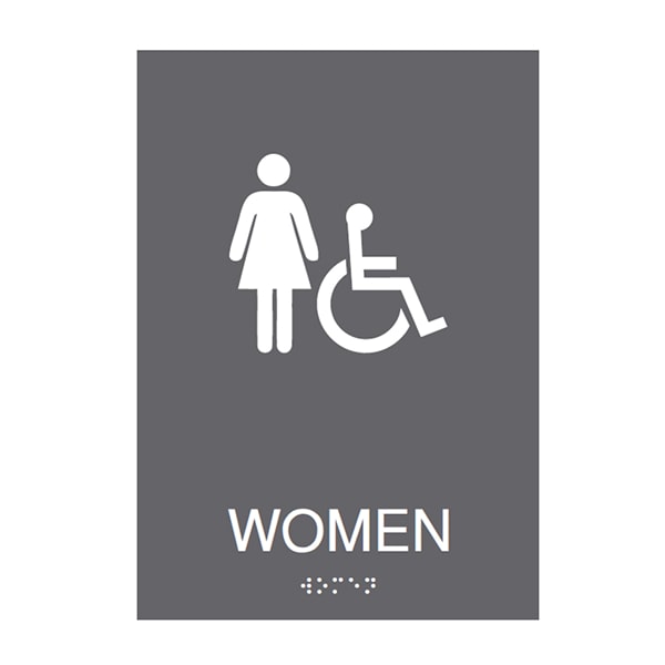 Women Restroom Signs