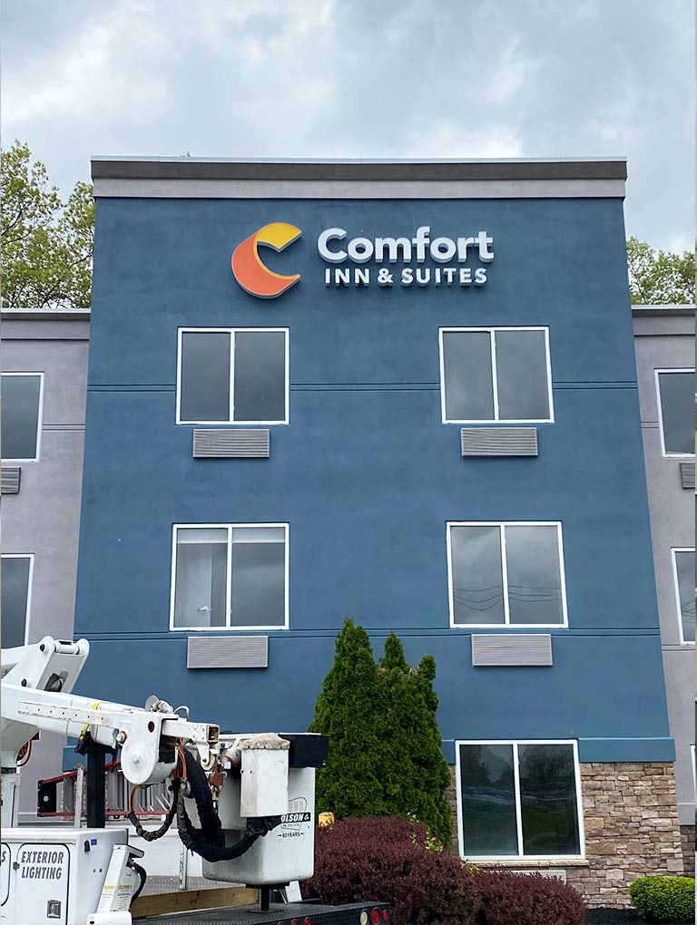 comfort inn after