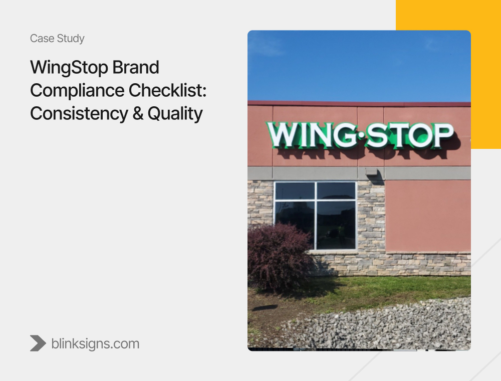 From Concept to Reality Enhancing Wingstops Presence with Signage