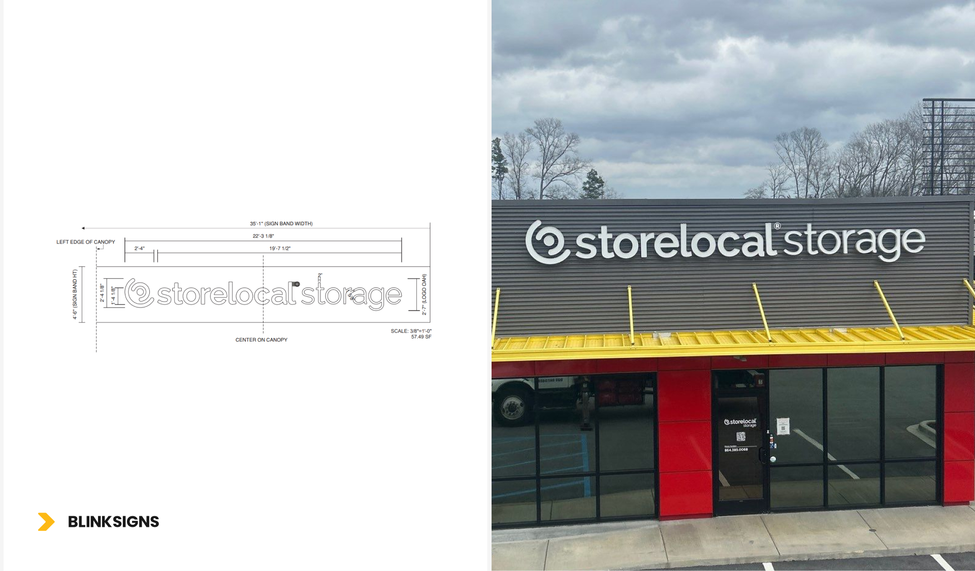 Storelocal Storage Exterior Signage