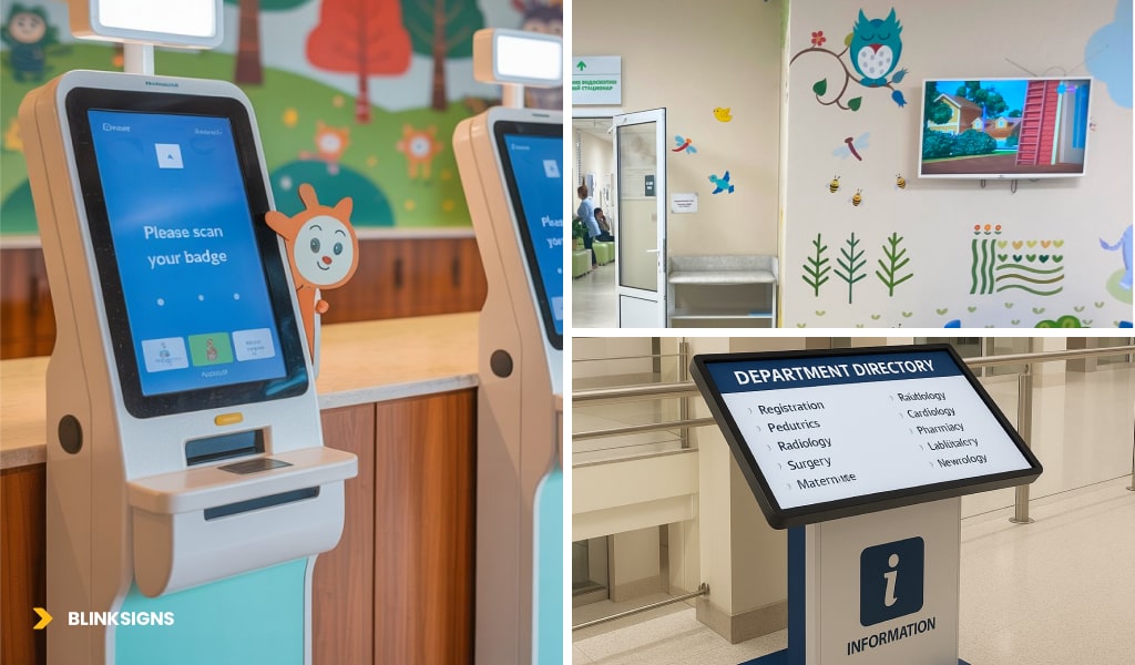 Children’s Hospital Signage in Minneapolis (MN): Creating Welcoming Environments with Custom Graphics 4 Digital Enhancements and Interactive Elements
