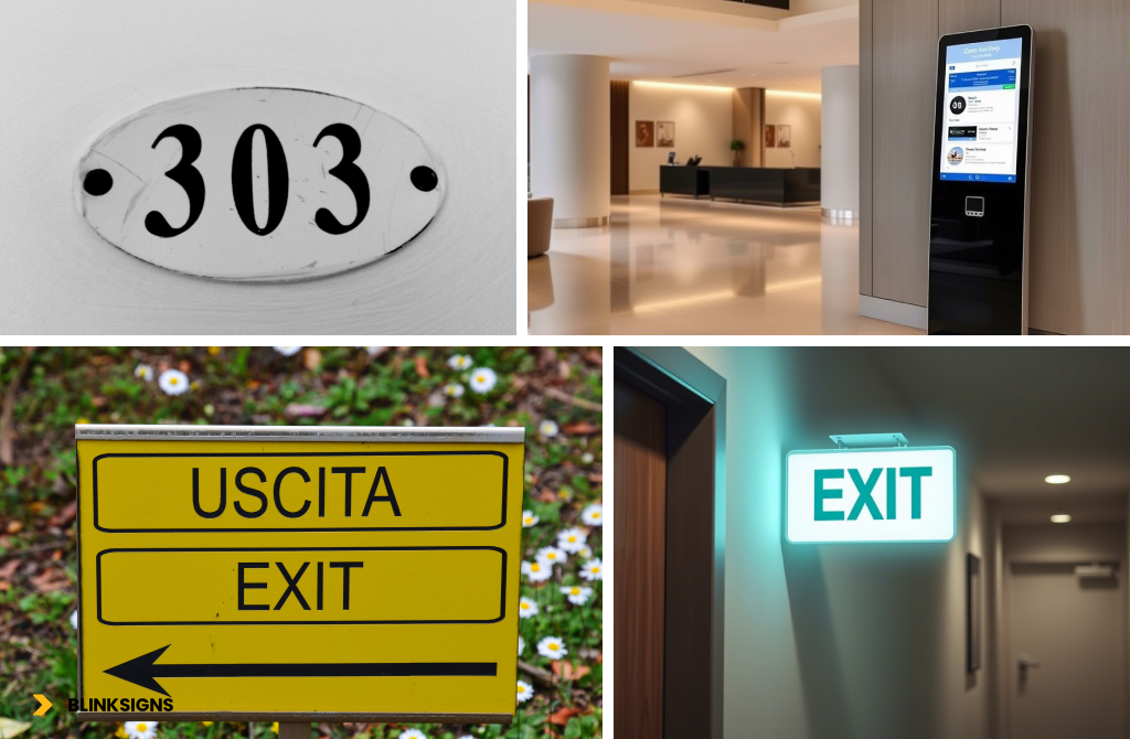 Hotel Signage in Washington, D.C: Governmental Guidelines and Prestige Branding 4 Functionality Meets Form_ Interior Signage for Compliance and Comfort