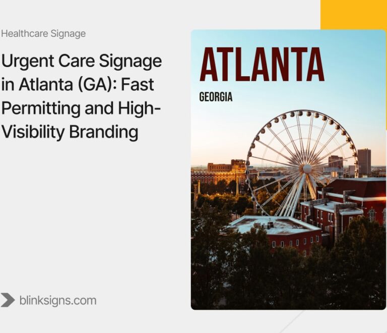 Urgent Care Signage in Atlanta (GA)_ Fast Permitting and High-Visibility Branding