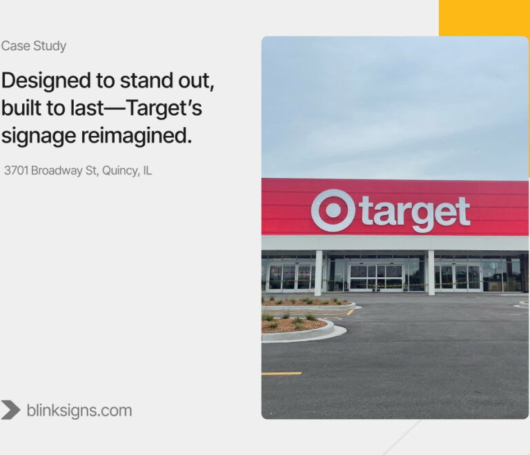Target Quincy, IL Signage Case Study