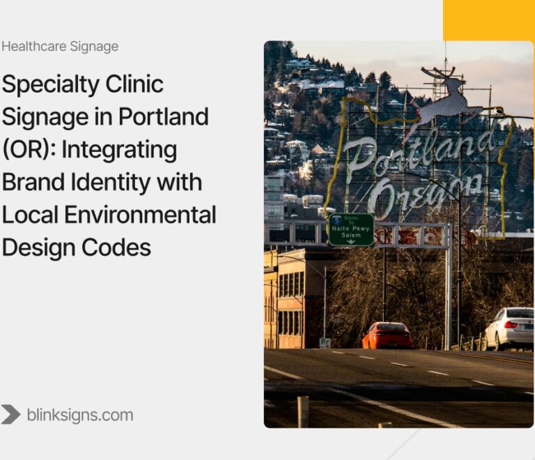 Specialty Clinic Signage in Portland (OR): Integrating Brand Identity with Local Environmental Design Codes 1 Specialty Clinic Signage in Portland (OR)_ Integrating Brand Identity with Local Environmental Design Codes