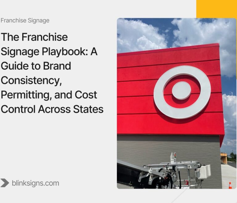 The Franchise Signage Playbook: A Guide to Brand Consistency, Permitting, and Cost Control Across States 1 The Franchise Signage Playbook_ A Guide to Brand Consistency, Permitting, and Cost Control Across States