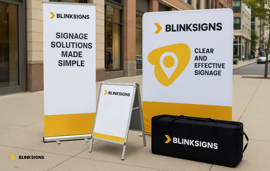 Pop-Up Store Signage: Quick Deployment Solutions for Seasonal Retailers 3 Best Signage Options for Pop-Up Retailers