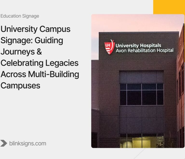 University Campus Signage Guide: Wayfinding, Legacy & Design