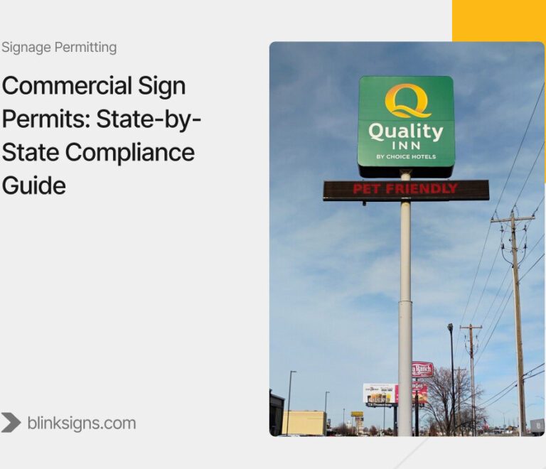 Commercial Sign Permits: State-by-State Compliance Guide