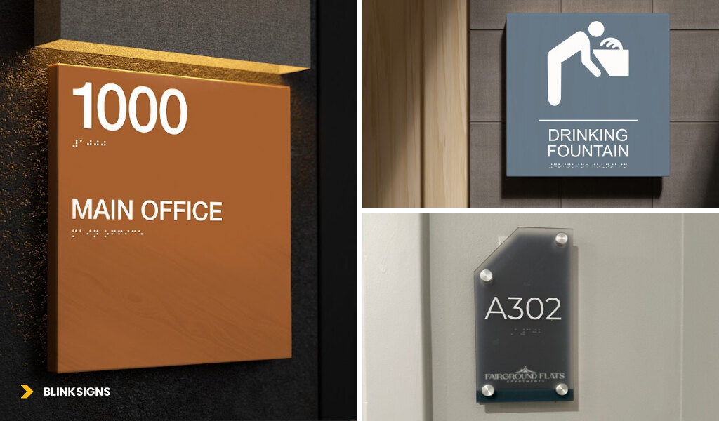 ADA Signage Collage