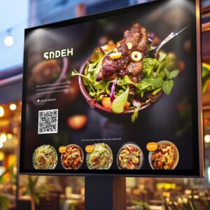 Measuring Signage ROI: Key Metrics That Prove Marketing Investment Value 4 QSR digital menu board