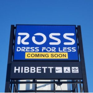 Measuring Signage ROI: Key Metrics That Prove Marketing Investment Value 5 ROSS DRESS FOR LESS pylon sign