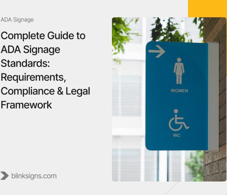 Complete Guide to ADA Signage Standards: Requirements, Compliance & Legal Framework 1 Complete Guide to ADA Signage Standards_ Requirements, Compliance & Legal Framework
