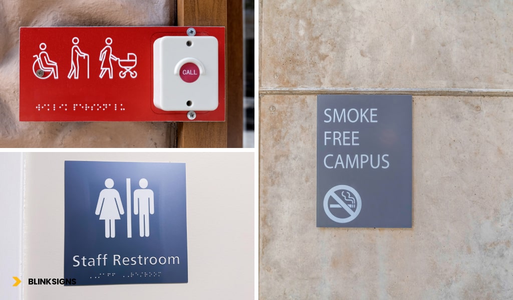 Choosing ADA Signs for Different Environments