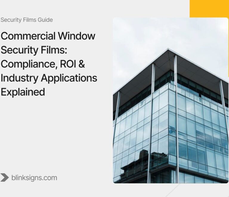 Commercial Window Security Films: Compliance, ROI & Industry Applications Explained