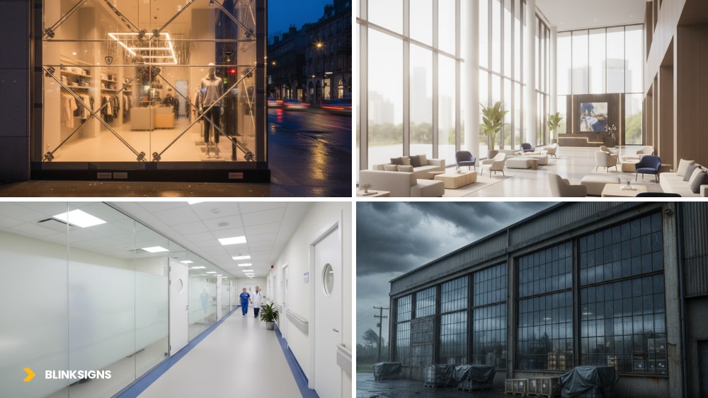 Commercial Window Security Films: Compliance, ROI & Industry Applications Explained 4 Industry Specific Applications of Window Films