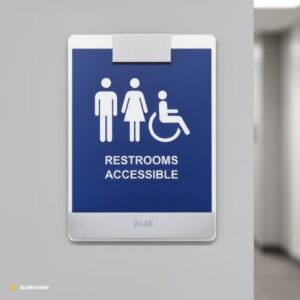 ADA Signage Compliance Mistakes: Common Errors and Legal Issues 4 Missing or Incorrect Braille